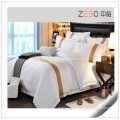 2015 Fashion and Luxury Design Super Soft Fabric White Hotel Bed Linens